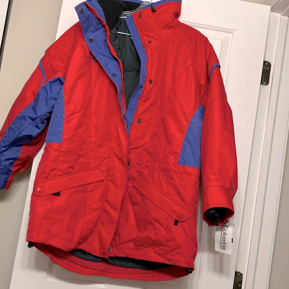 Columbia Sportswear Red Gizzmo Parka